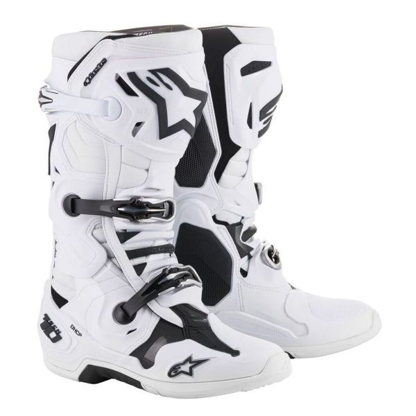 Stivali Cross Alpinestars Tech 10 Bianco Stivali Cross Alpinestars Tech 10 Bianco
