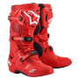 Stivali Cross Alpinestars Tech 10 Rosso