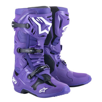 Stivali Cross Alpinestars Tech 10 Ultraviolet Black Stivali Cross Alpinestars Tech 10 Ultraviolet Black