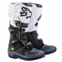 Stivali Cross Alpinestars TECH 5 Nero Grigio Scuro Bianco