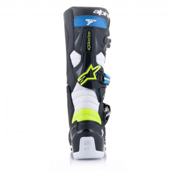 Alpinestars Tech 7 Black Enamel Blue Yellow Fluo