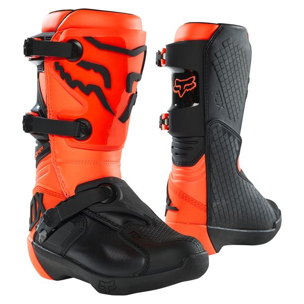 Stivali Cross FOX Comp Boot Buckle Fluo Orange Bambino