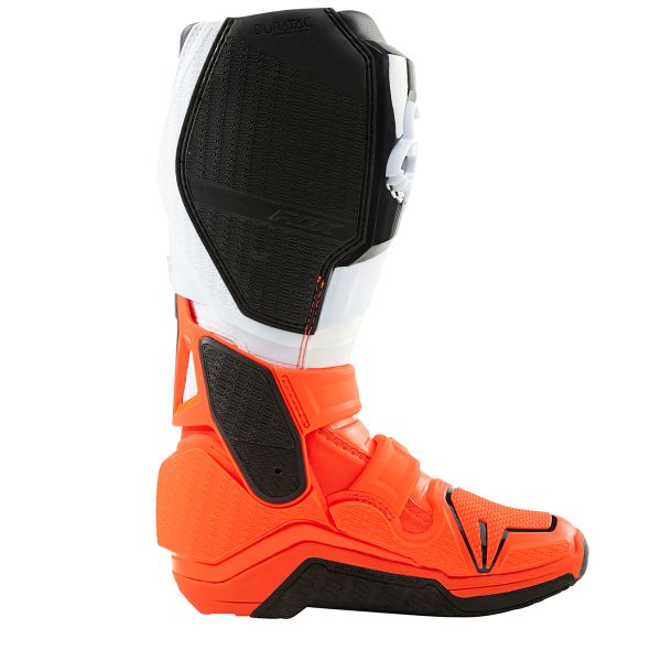 FOX Instinct Boot Black White Orange