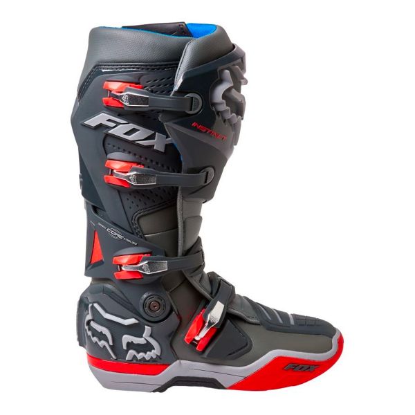 FOX Instinct Boot Grey Red