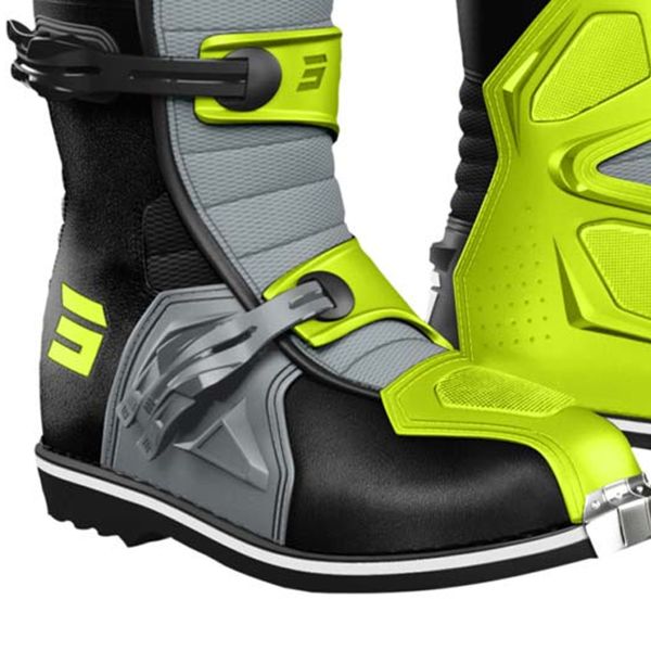 SHOT Gara 2 Nero Grigio Giallo Neon