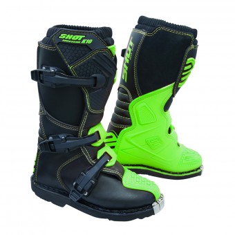 Stivali Cross SHOT K10 2.0 Verde Fluo