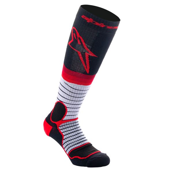 Calzini Cross Alpinestars Calzini MX Pro Nero Grigio Rosso Calzini Cross Alpinestars Calzini MX Pro Nero Grigio Rosso