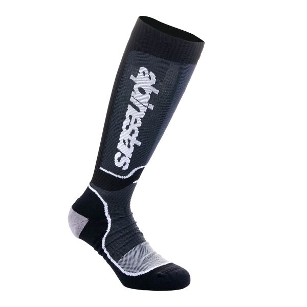 Calzini Cross Alpinestars Giovent MX Plus Nero Bianco