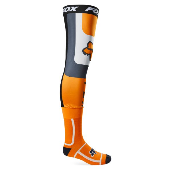 Calzini Cross FOX Flexair Knee Brace Sock Flo Orange
