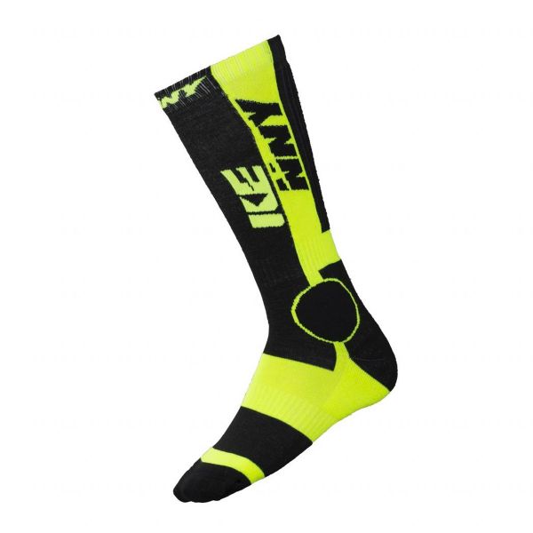 Calzini Cross Kenny MX Tech Black Neon Yellow Socks