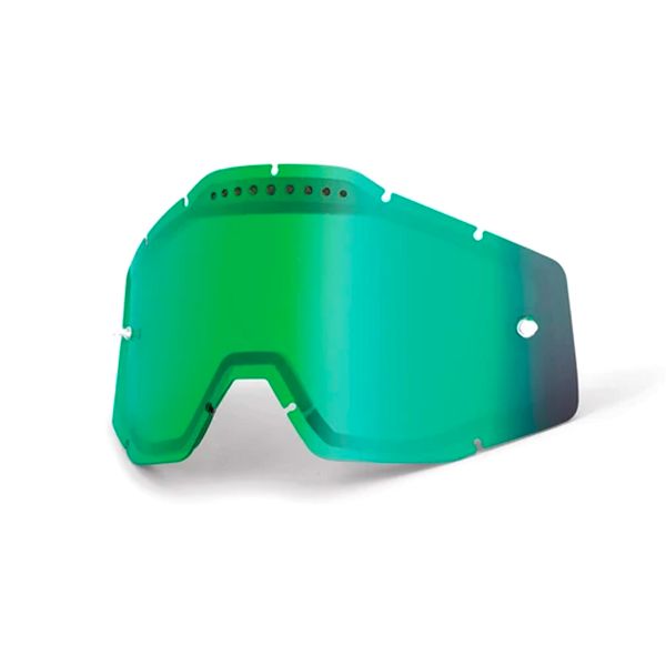 100% Doppio Schermo Ventile Maschere Racecraft 2 - Accuri 2 - Strata 2