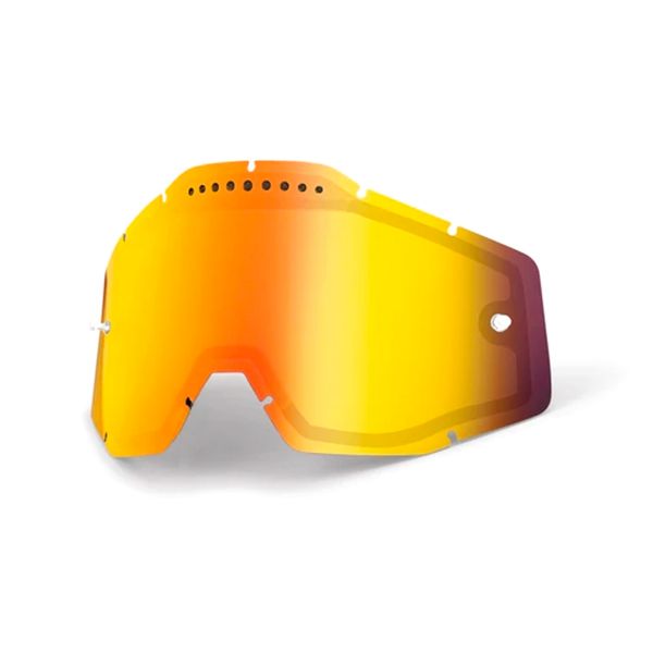 100% Doppio Schermo Ventile Maschere Racecraft 2 - Accuri 2 - Strata 2