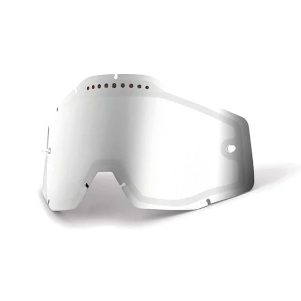 100% Doppio Schermo Ventile Maschere Racecraft 2 - Accuri 2 - Strata 2