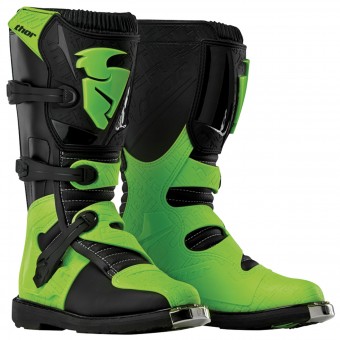 Stivali Cross Thor Blitz Black Verde Bambino Stivali Cross Thor Blitz Black Verde Bambino