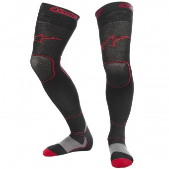 Calzini Cross Alpinestars Long Mx Socks Black Red Calzini Cross Alpinestars Long Mx Socks Black Red