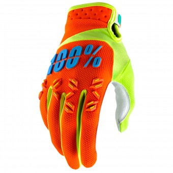 Guanti Cross 100% Airmatic Orange Bambino