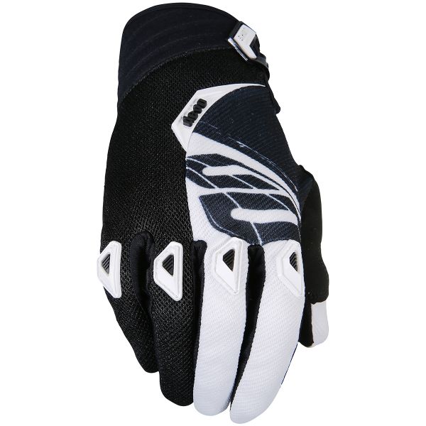 Guanti Cross SHOT Devo Fast Black White Bambino