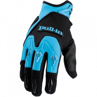 Guanti Cross pull-in Pro Blue