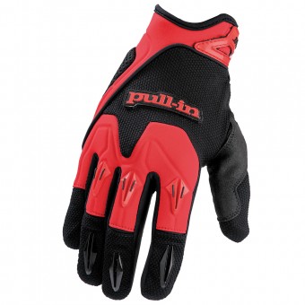 Guanti Cross pull-in Pro Red