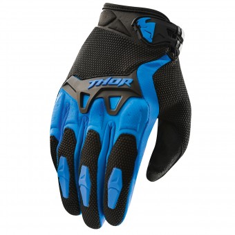 Guanti Cross Thor Spectrum Bleu