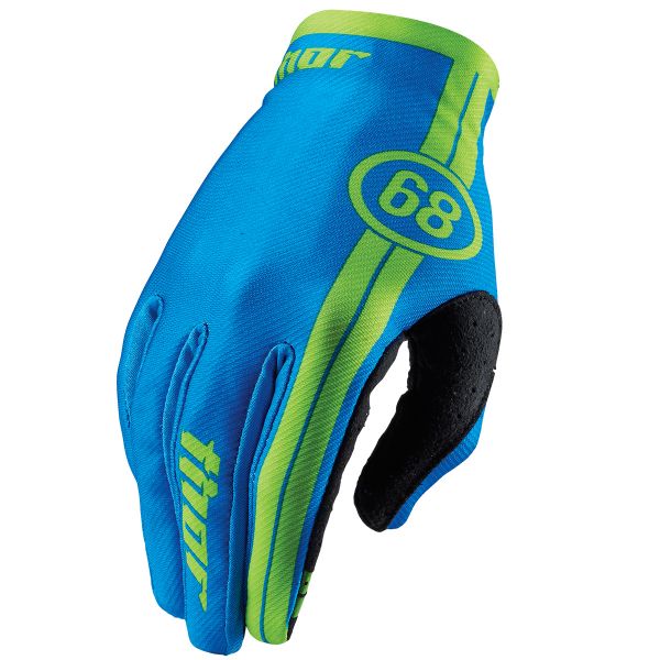 Guanti Cross Thor Void Course Blue Bambino