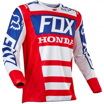 Maglia Cross FOX 180 Honda Red White 054