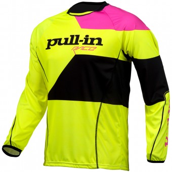 Maglia Cross pull-in Fighter Neon Yellow Pink