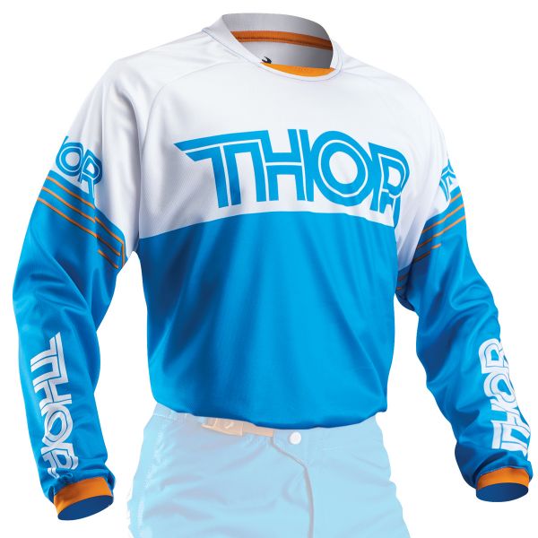 Maglia Cross Thor Phase Hyperion Blu Bambino