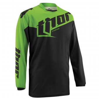 Maglia Cross Thor Phase Tilt Green Kid