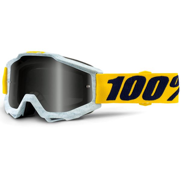 Maschera Cross 100% Accuri Athleto Mirror Silver Lens