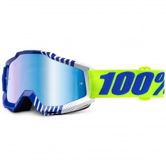 Maschera Cross 100% Accuri Sundance Mirror Blue