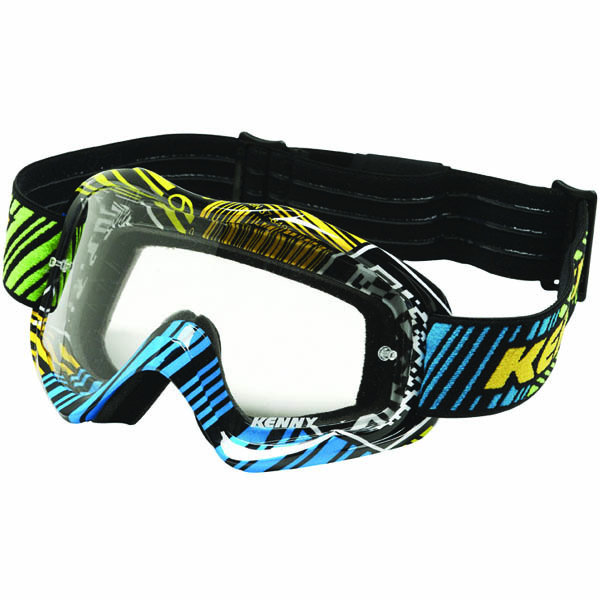 Maschera Cross Kenny Performance QR Yellow