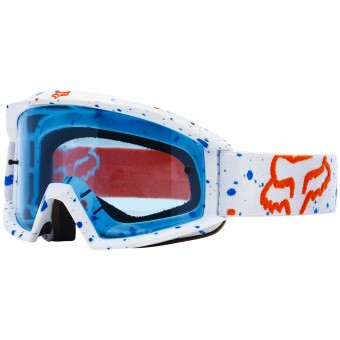 Maschera Cross FOX Main Nirv White 008