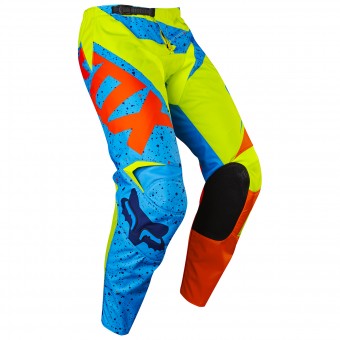 Pantalone Cross FOX 180 Nirv Yellow Blue Pant 586