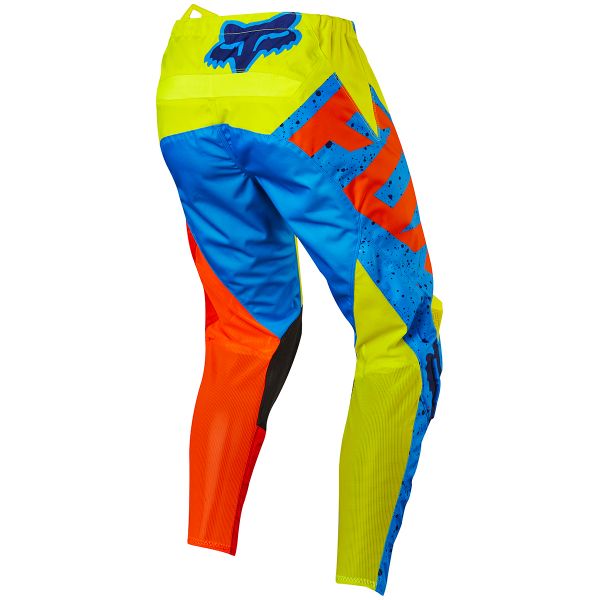 FOX 180 Nirv Yellow Blue Pant 586