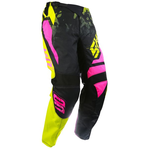 Pantalone Cross SHOT Devo Squad Lime Neon Pink Pant
