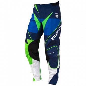 Pantalone Cross pull-in Fighter Blue Green Pant
