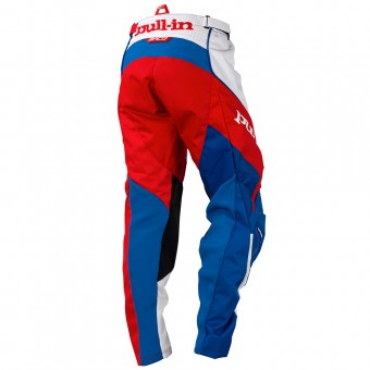 pull-in Fighter Blue White Red Pant