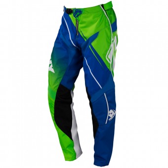 Pantalone Cross Kenny Track Neon Green Blue Pant Pantalone Cross Kenny Track Neon Green Blue Pant