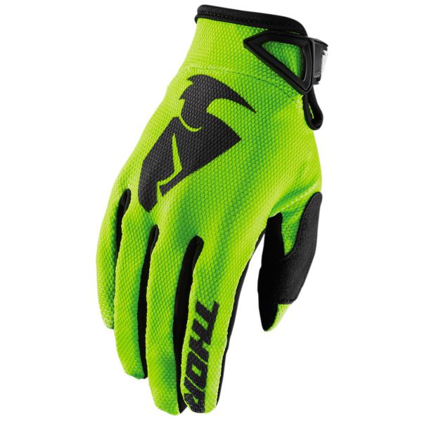 Guanti Cross Thor Sector Glove Lime Bambino