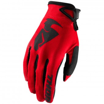 Guanti Cross Thor Sector Glove Red
