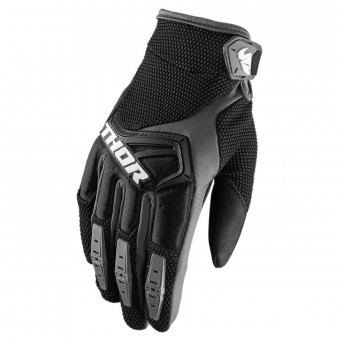 Guanti Cross Thor Spectrum Black Grey Guanti Cross Thor Spectrum Black Grey