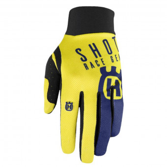 SHOT Aerolie Husqvarna Blue Yellow CE