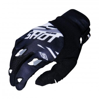 Guanti Cross SHOT Contact Score Nero Bianco CE Guanti Cross SHOT Contact Score Nero Bianco CE