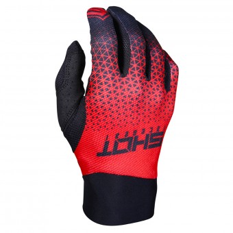 Guanti Cross SHOT Delta Blu Rosso CE