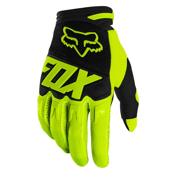 Guanti Cross FOX Dirtpaw Race Fluo Yellow (130)
