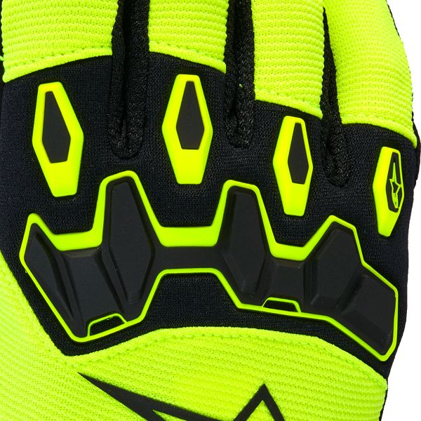 Alpinestars Full Bore V2 Gloves Yellow Fluo Black