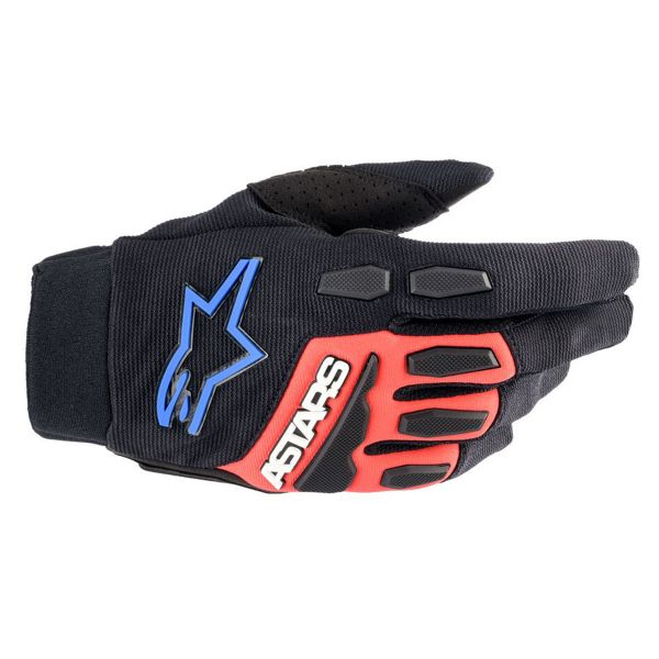 Guanti Cross Alpinestars Full Bore XT Nero Rosso Brillante Blu Guanti Cross Alpinestars Full Bore XT Nero Rosso Brillante Blu