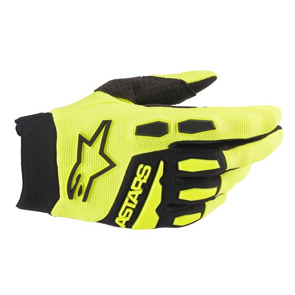 Guanti Cross Alpinestars Full Bore Yellow Fluo Black Bambino