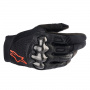 Guanti Cross Alpinestars Megawatt Gloves Black Red Fluo